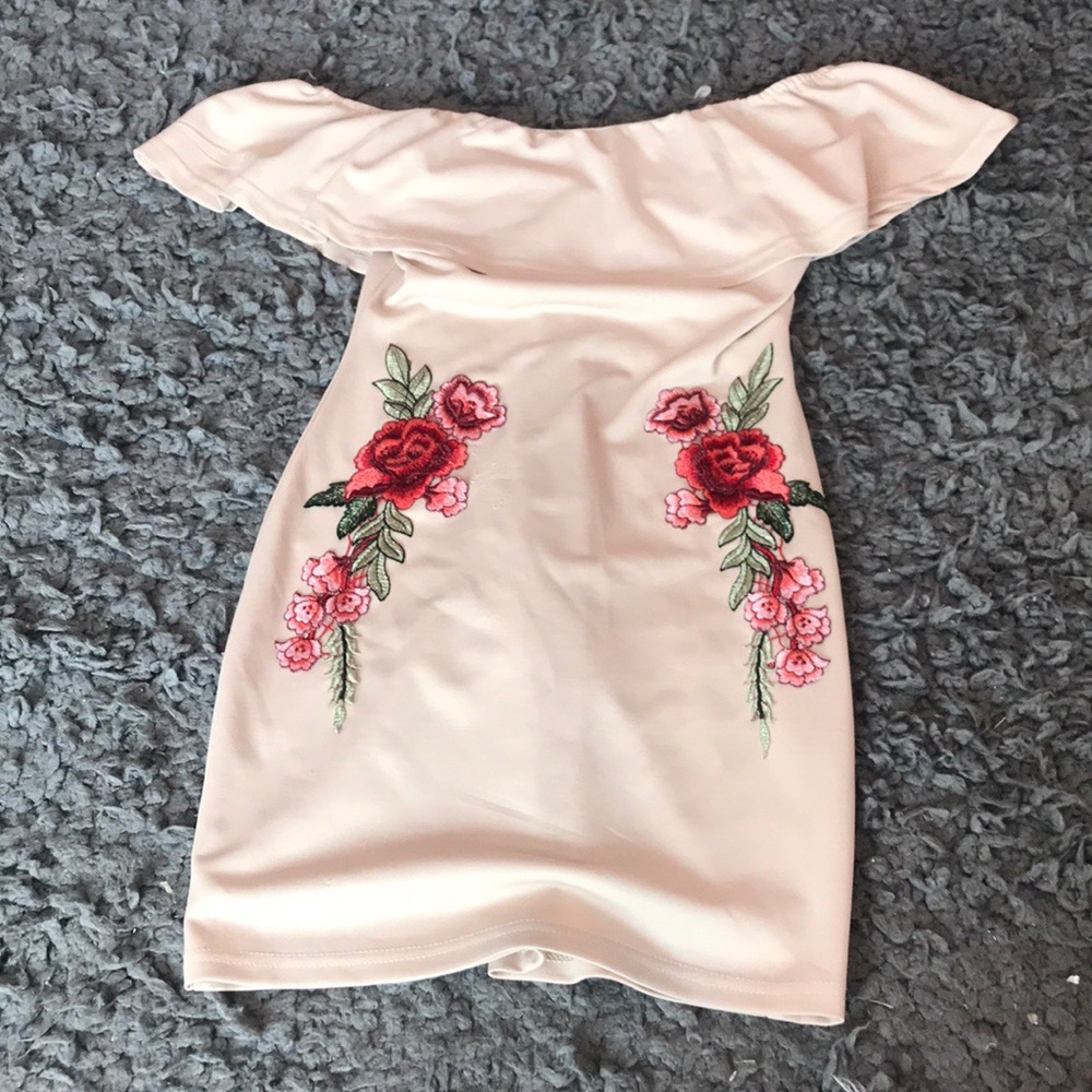 Off the shoulder dress